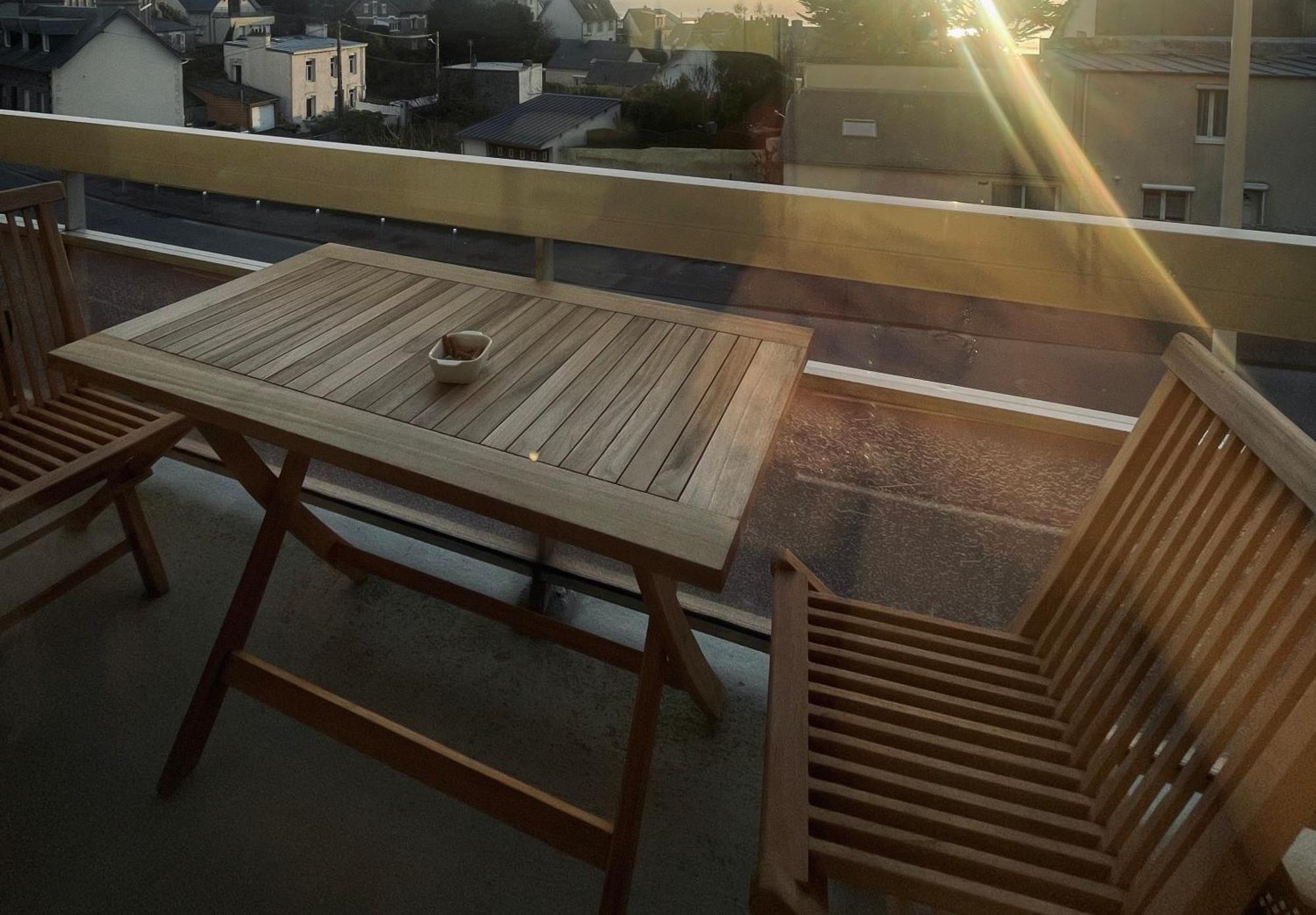 Appartement Vue Mer Proche Plage Et Centre Γκρανβίλ Εξωτερικό φωτογραφία